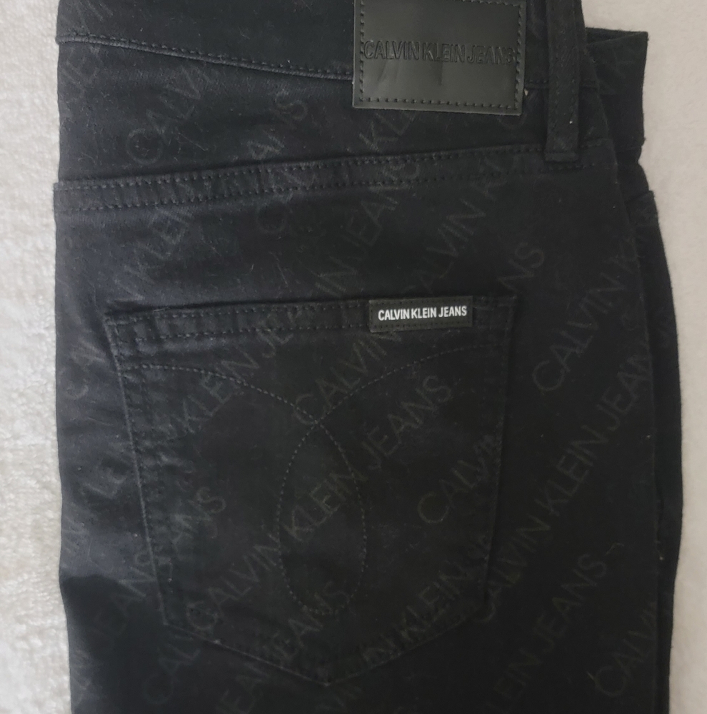 Calvin Klein logo jeans BWT